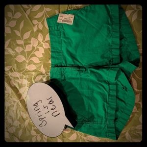 Women's J. Crew chino shorts
